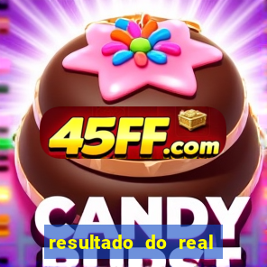 resultado do real cap deste domingo